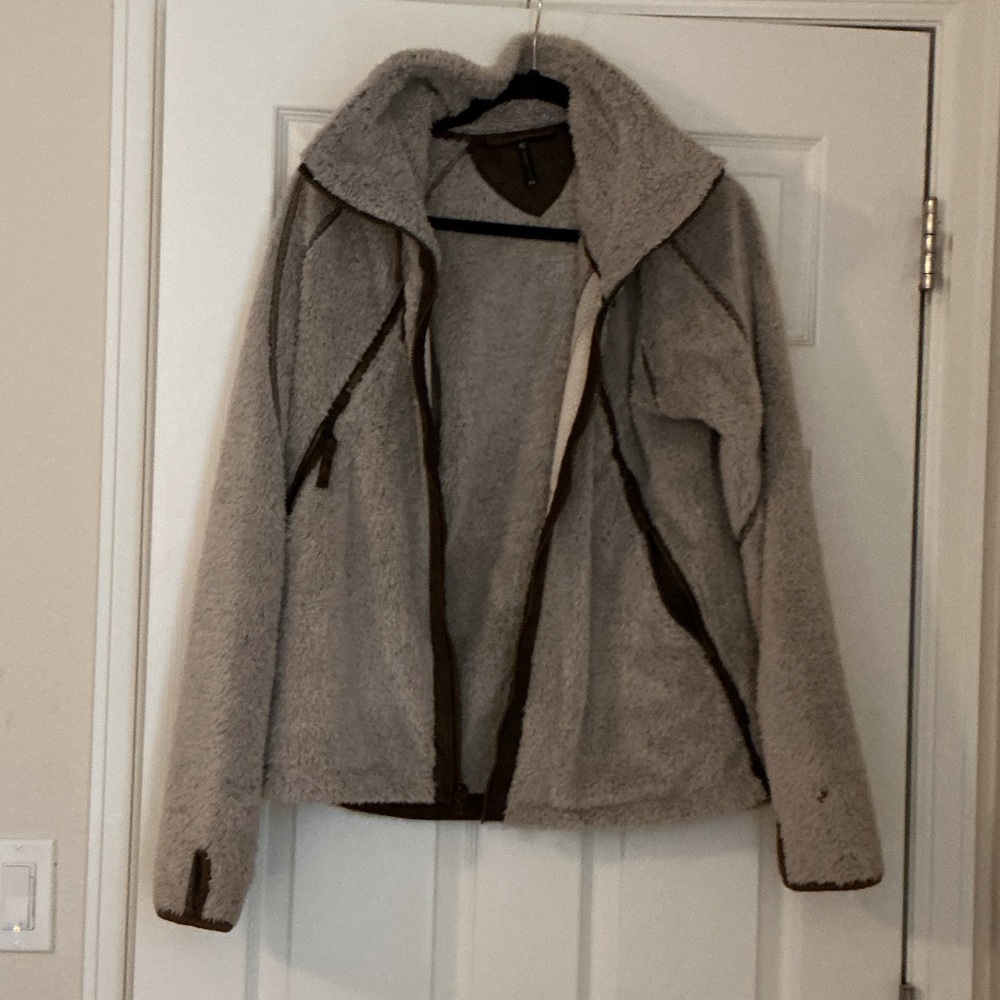 Kuhl Women's Cream Teddy Jacket- super warm